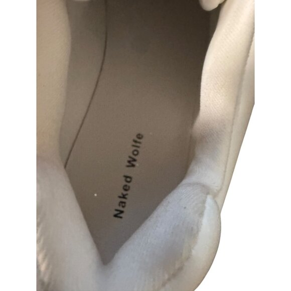 Naked Wolfe White Chunky Platform Sneakers - Picture 14 of 16